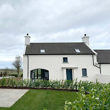 New planting in the gardens of Ballylinny