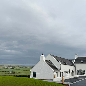 Big skys over head of Ballylinny