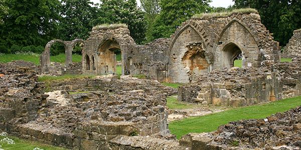 Hailes Abbey ruins