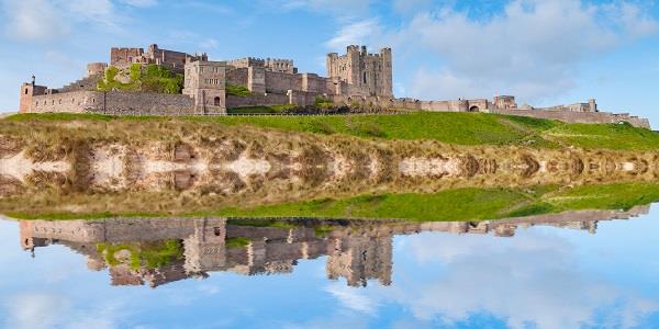 Bamburgh Castle Panoramic View